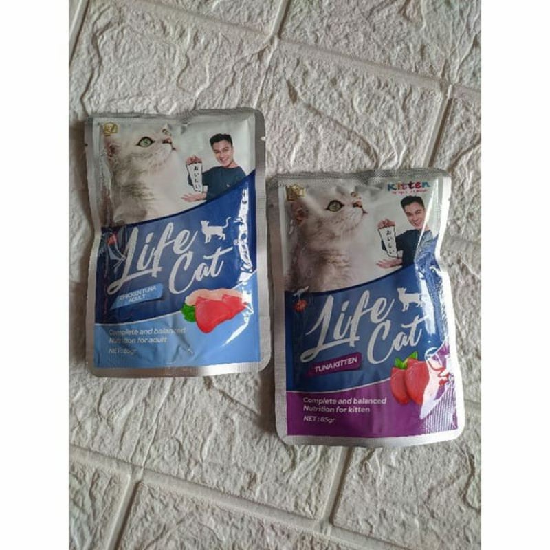 Life Cat Pouch (85gr) Wet Food Makanan Kucing