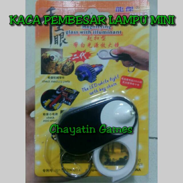 KACA PEMBESAR LAMPU MINI