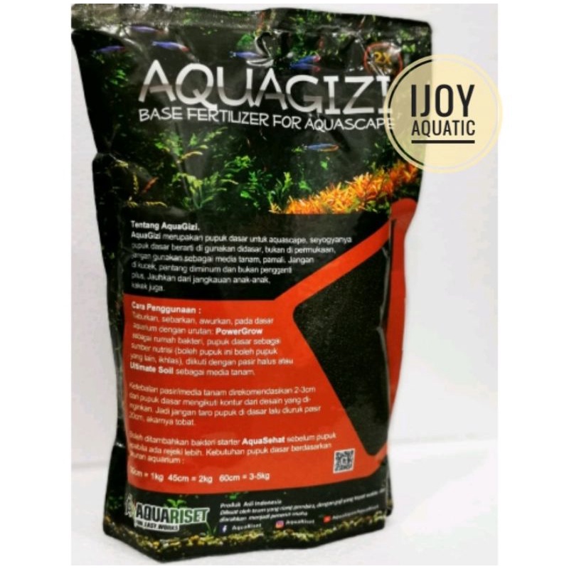 pupuk dasar aquascape Aqua gizi 1 kg
