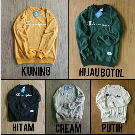 CREWNECK CHAMPION LOGO