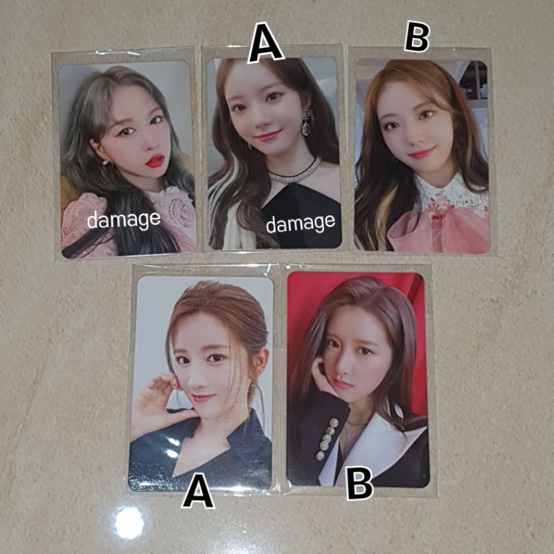 WJSN UNNATURAL Album Photocard (Luda, Exy, Dayoung) - BACA DESKRIPSI