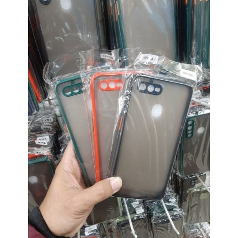 Silicone case Dof MY CHOICE OPPO A5s / Oppo A7 Hardcase fuze doff