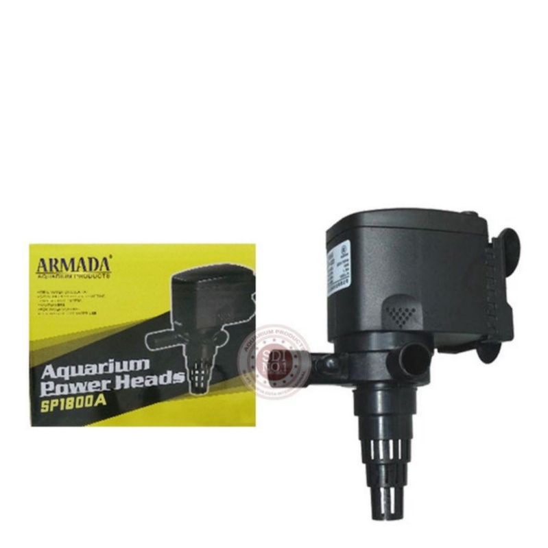 power head pompa celup aquarium ikan hias armada 1800a