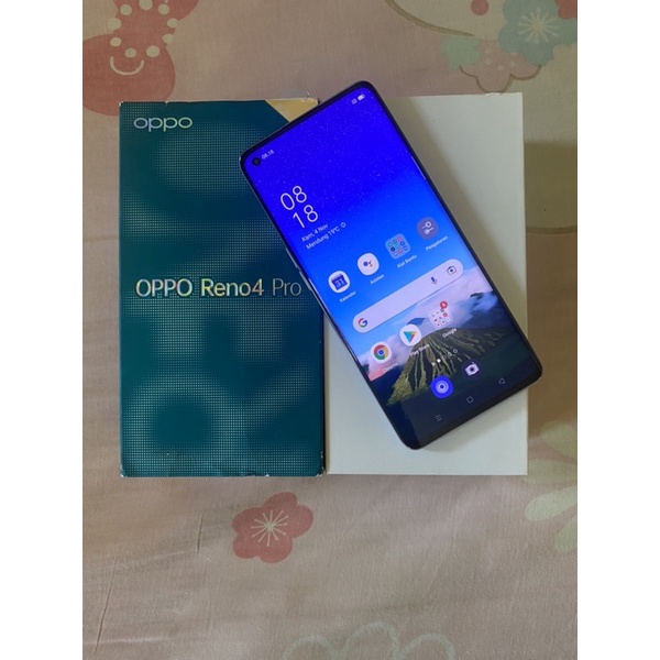 OPPO RENO4 PRO RAM 8/256GB SECOND LIKE NEW