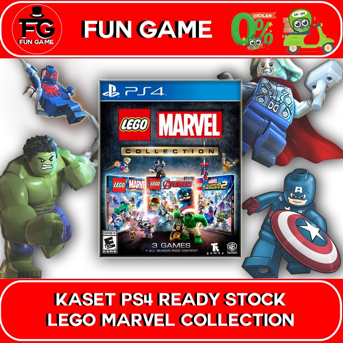3TDN Lego Marvel Collection Ps4 Region All