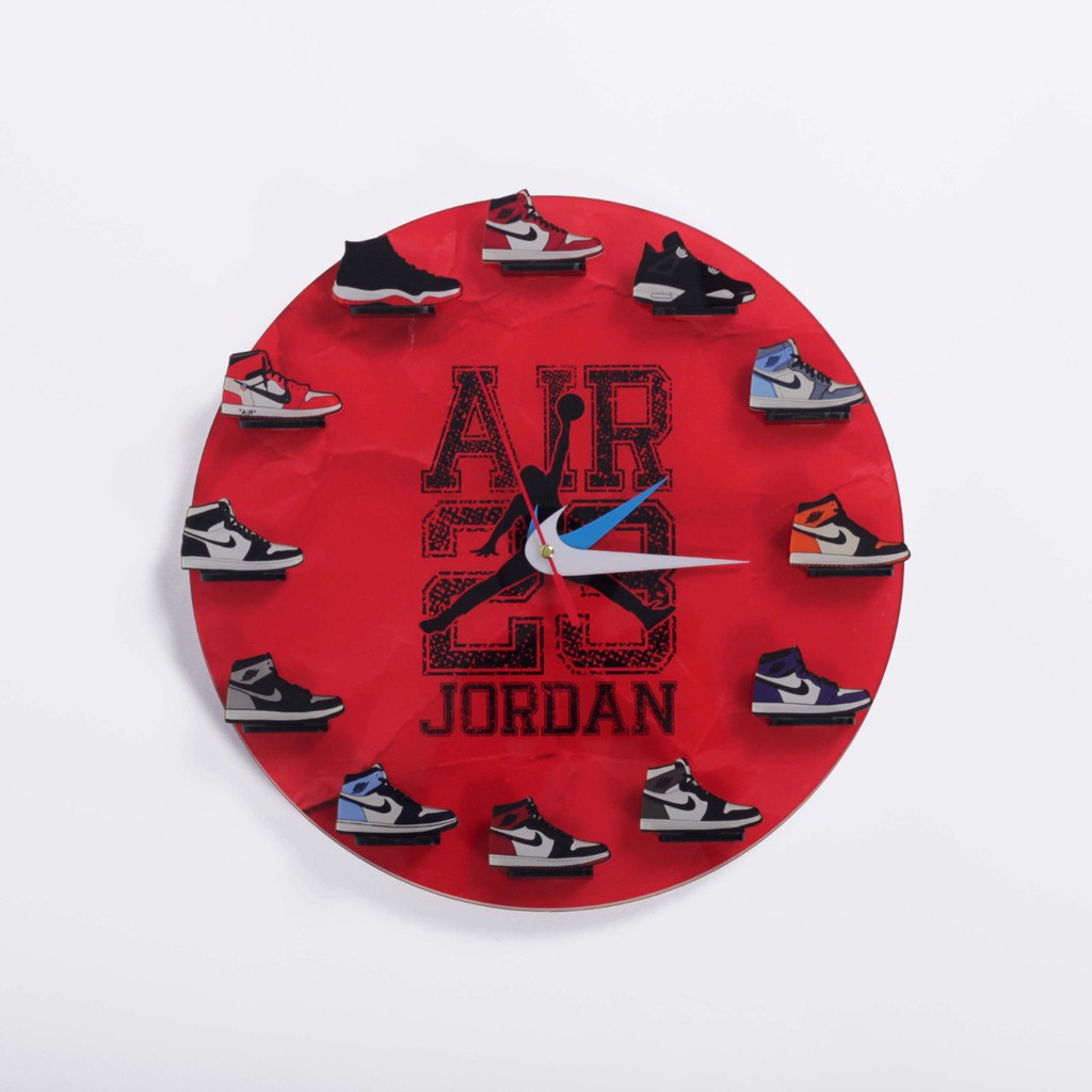 Jam Dinding sepatu Air jordan  Display