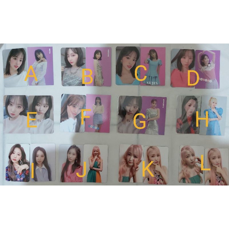 [Bundle] Photocard ONEIRIC DIARY BLOOM*IZ IZ*ONE - Sakura Yujin Chaewon Eunbi Chaeyeon Nako Hitomi #