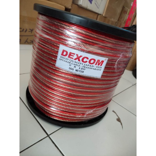 Kabel Listrik Monster Serabut Transparan 2x120 Tebal Kualitas Bagus 1 Meter