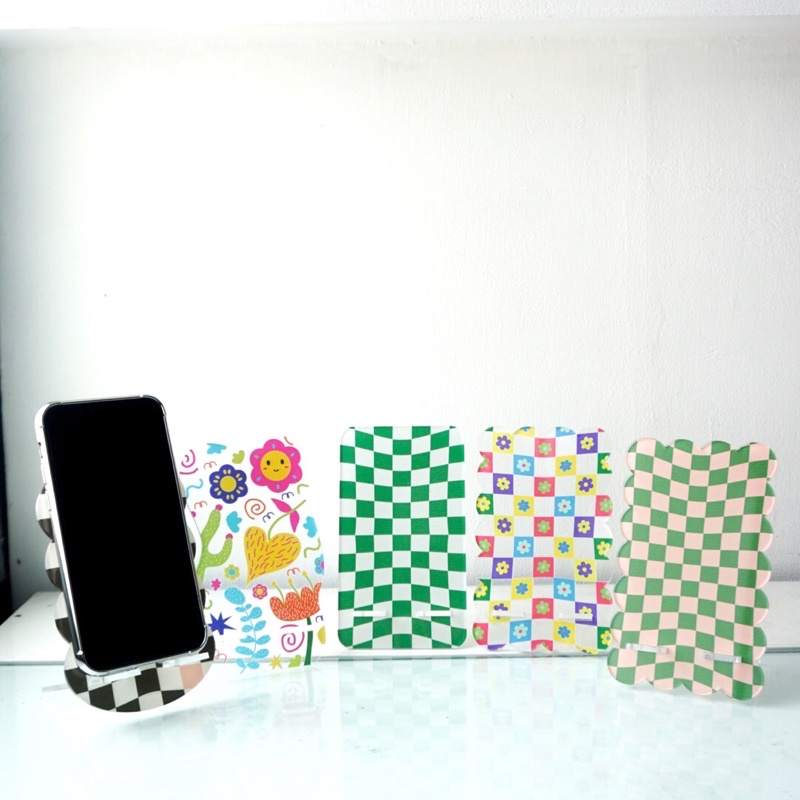 Stand Phone Holder Acrylic | Stand Dudukan Handphone by Yeele