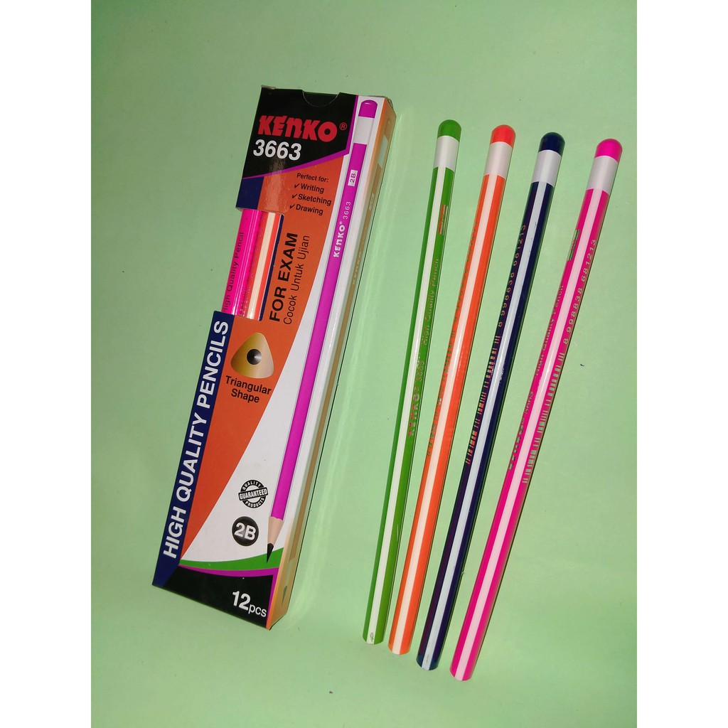 

Kenko Pensil 2B 3663 Triangle