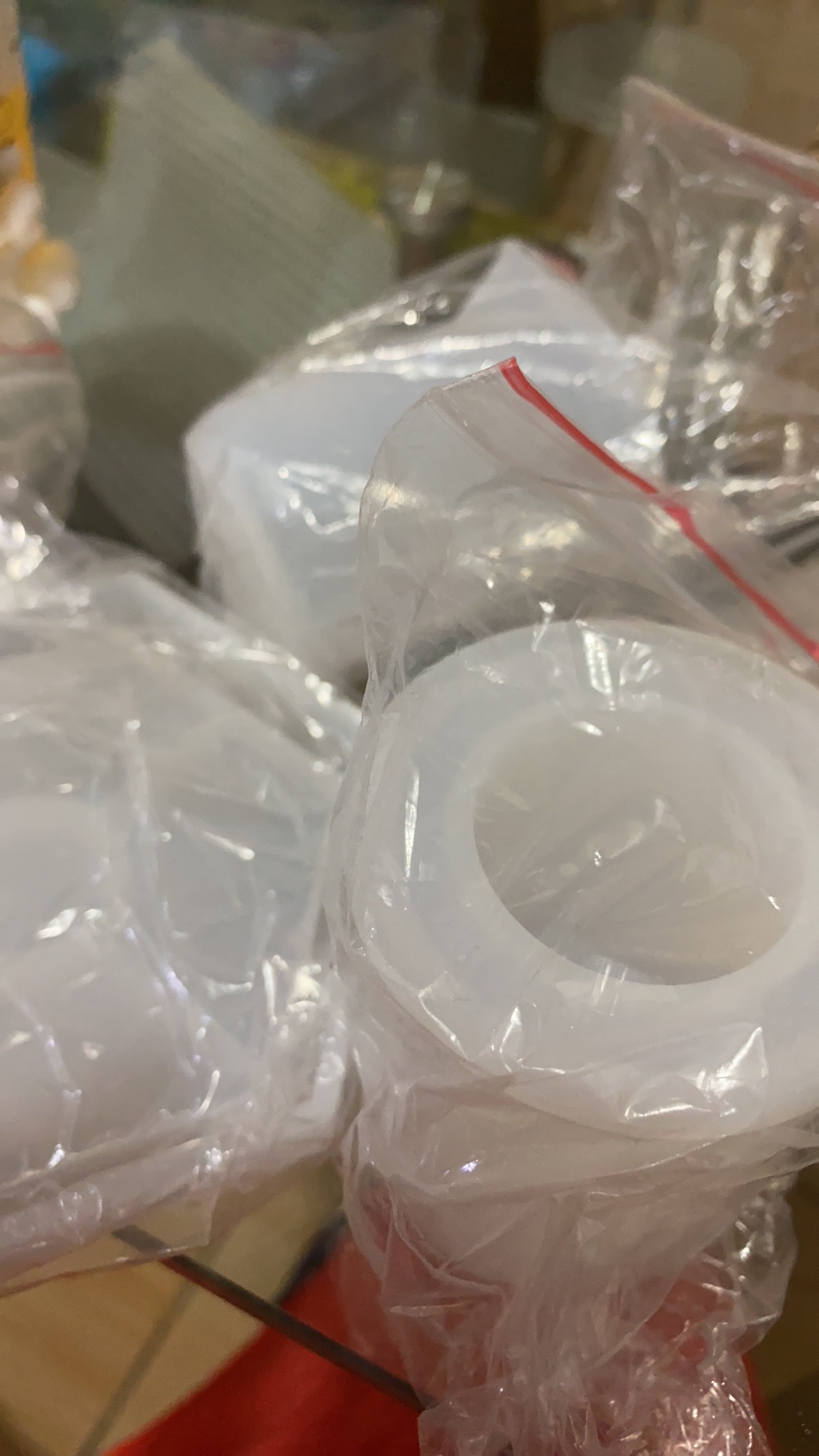 ✿inf✿holder Pen/alat Tulis Silikon Motif Bunga Transparan Hemat Tempat Ramah Lingkungan Diy