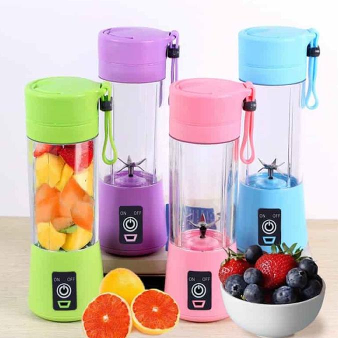 Blender Portable Juice Mini 6 Mata Pisau / Blender Jus Portable Murah
