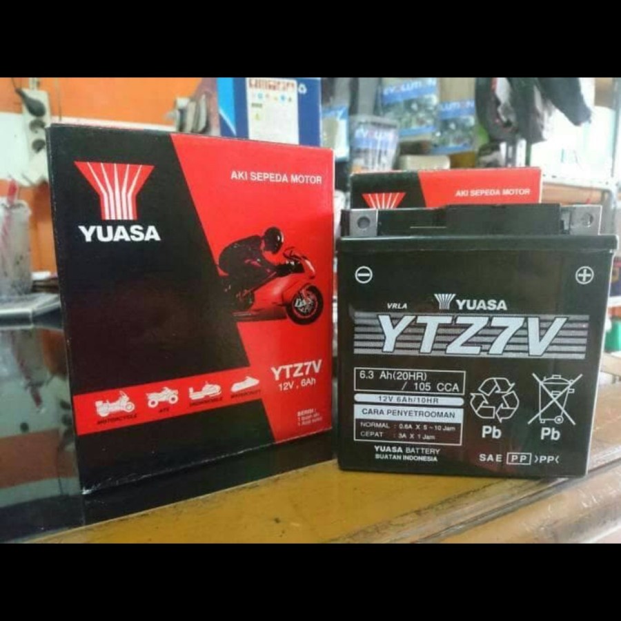 Aki YTZ-7V MF Motor Yamaha NMAX 155 / AEROX 155