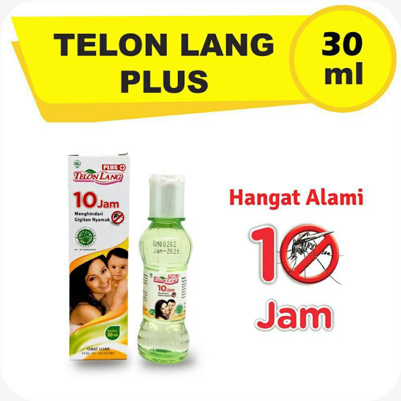 Cap Lang Telon Lang + 30 ml/Minyak Telon Lang 30 ml/Telon Lang Plus 30 ml