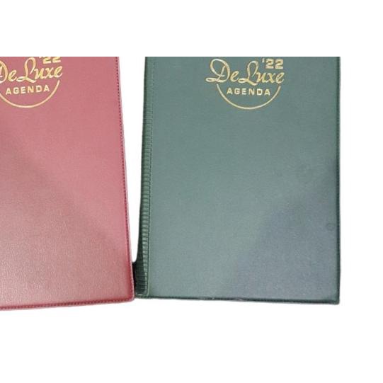 

➫ Agenda Deluxe 2022 Aneka Warna Cover Leather - deffect ➧