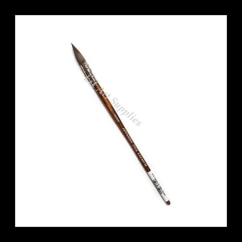 

BARU ARTE KAZAN-M 2703 WATERCOLOR BRUSH ROUND - NO. 000 PERALATAN MELUKIS TERLARIS DAN MURAH