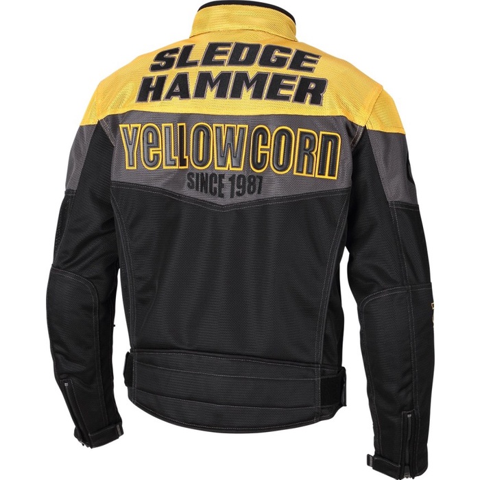 MOTOR-JAKET- YELLOW CORN JACKET BB-1114 YELLOW/BLACK| JAKET BIKERS ORI -JAKET-MOTOR.