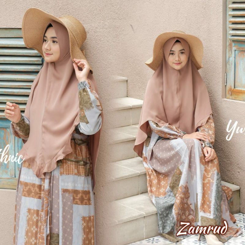 [VALERIE HIJAB] YURA ETHNIC DRESS