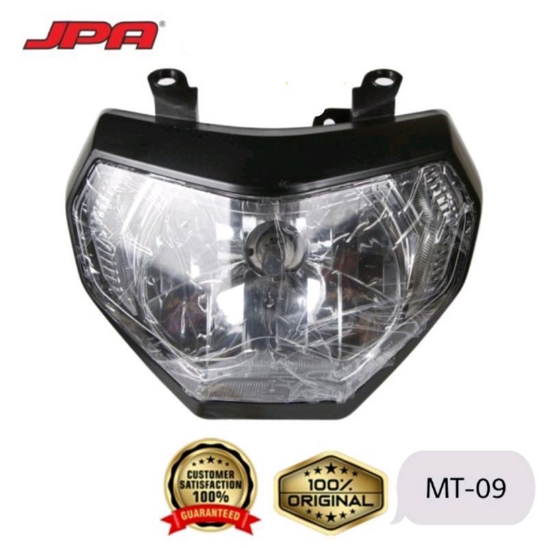 headlamp yamaha mt-09 lampu depan mt 09 original jpa