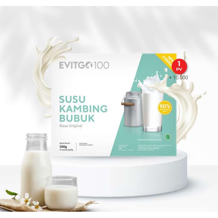 

Susu Kambing Evitgo 100 Original 100%