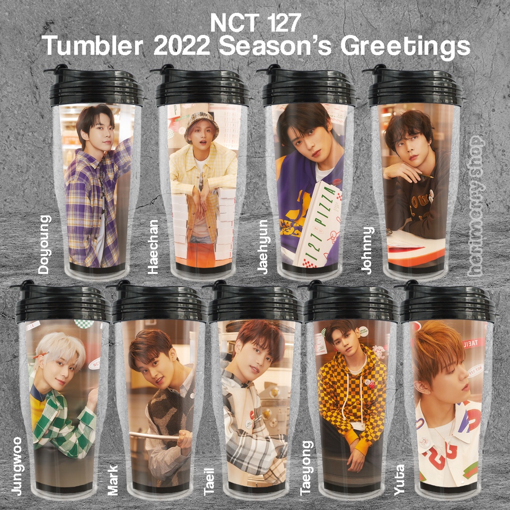 Tumbler NCT 2022 Season's Greeting NCT127 NCT Dream WayV - Botol Minum Merchandise KPOP Murah Unoffi