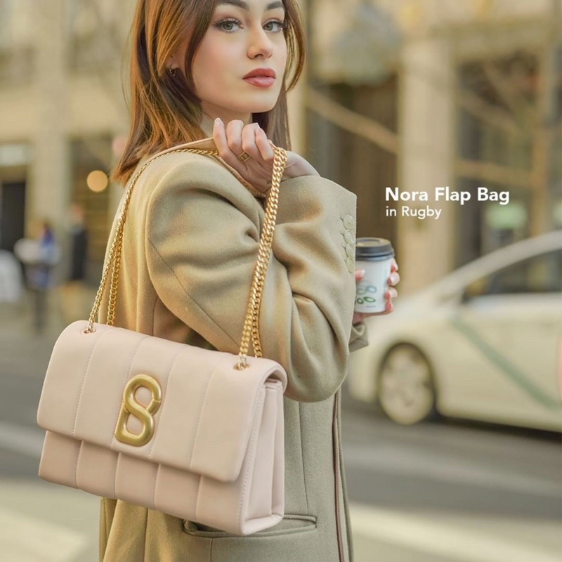 Nora Flap Bag Buttonscarves Rugby