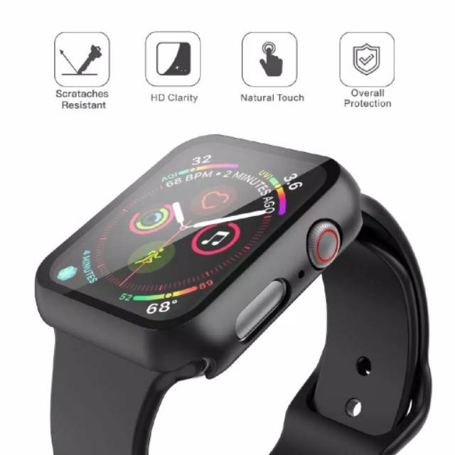 Bumper Matte Tempered glass APPLE WATCH 44MM 40MM 41MM 45MM SERIES 4 5 6 7 SE case cover Casing