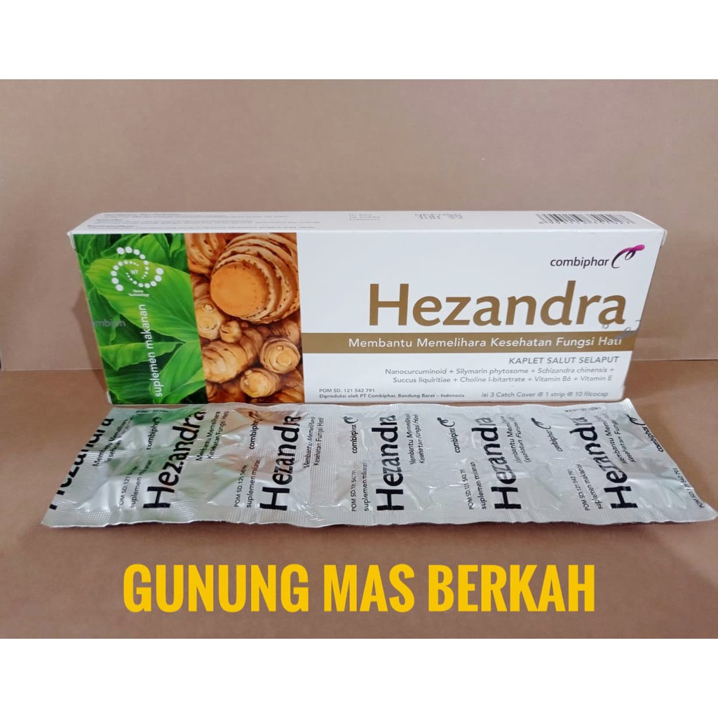 Hezandra Kaplet - Membantu memelihara kesehatan fungsi hati