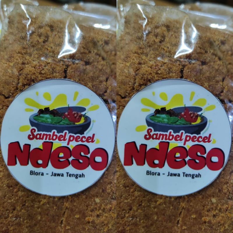 

sambel pecel tidak pedas 250 gram