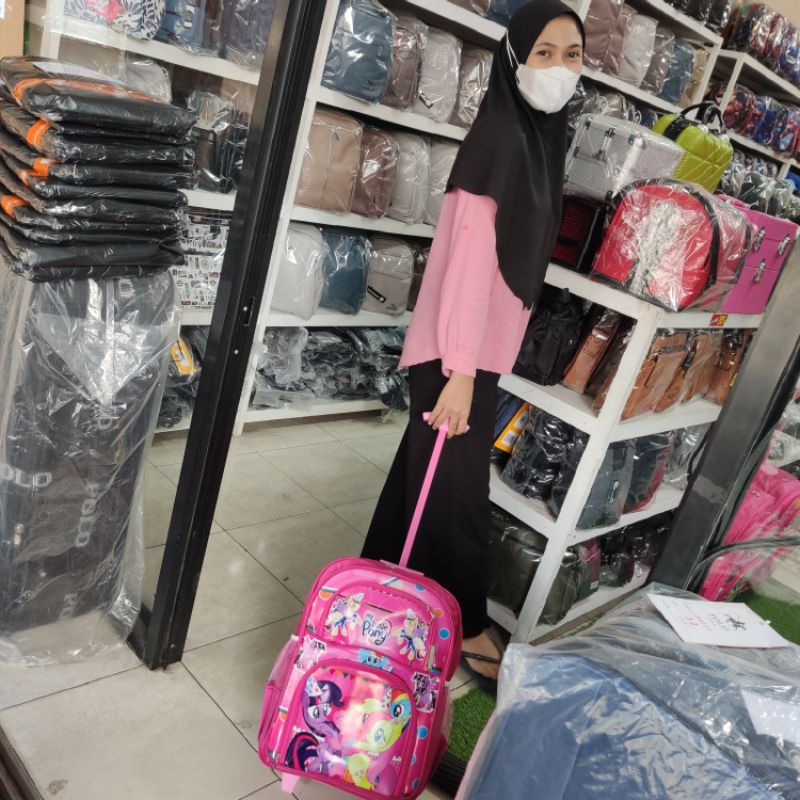 Tas Ransel Sekolah Anak SD Troly D1007