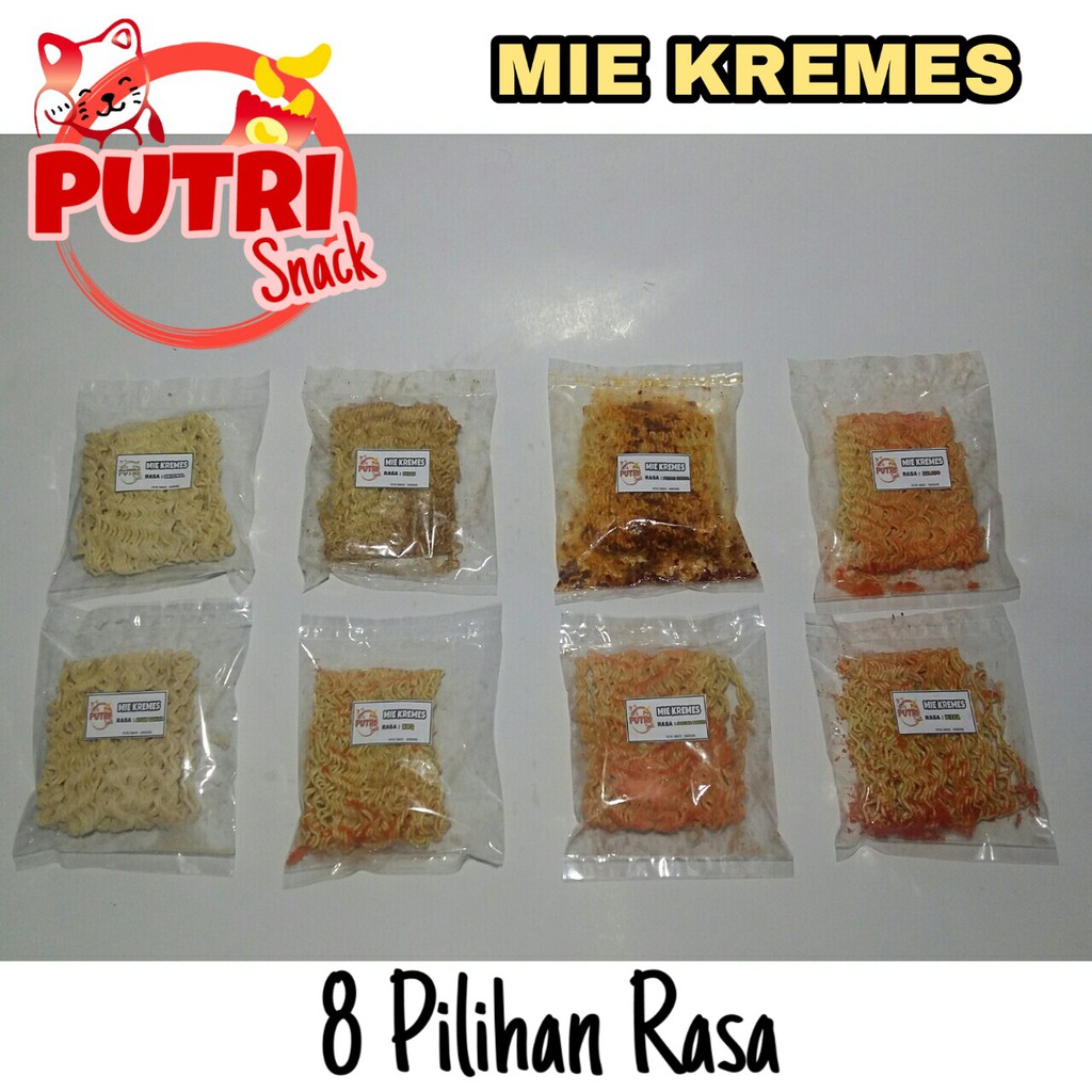 Mie Kremes 8 Pilihan Rasa