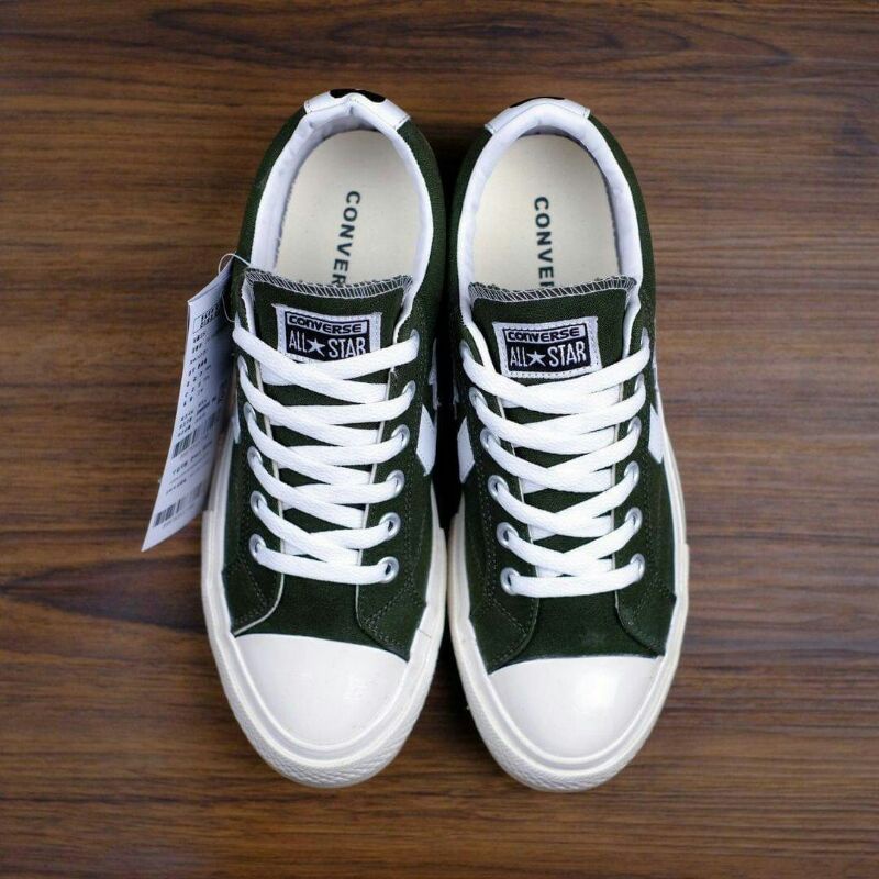 Converse One Star Player Olive Premium | Unisex | Sepatu Sneakers | Best Seller