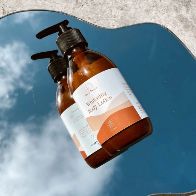 Whitening Body Lotion BPOM 200 ml | pemutih badan aman bumil busui ouraskin