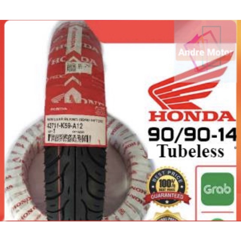 Ban tubles matic asli honda federal  matic 90/90.14  untuk ban belakang matic beat.vario.scoopy