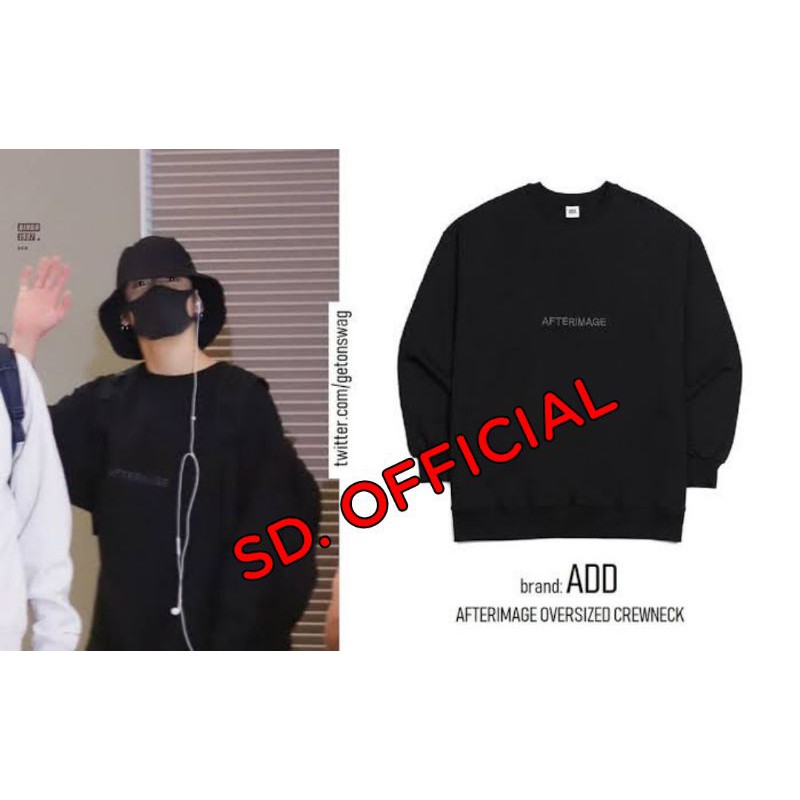 Sweater Basic BTS Jungkook AFTERIMAGE