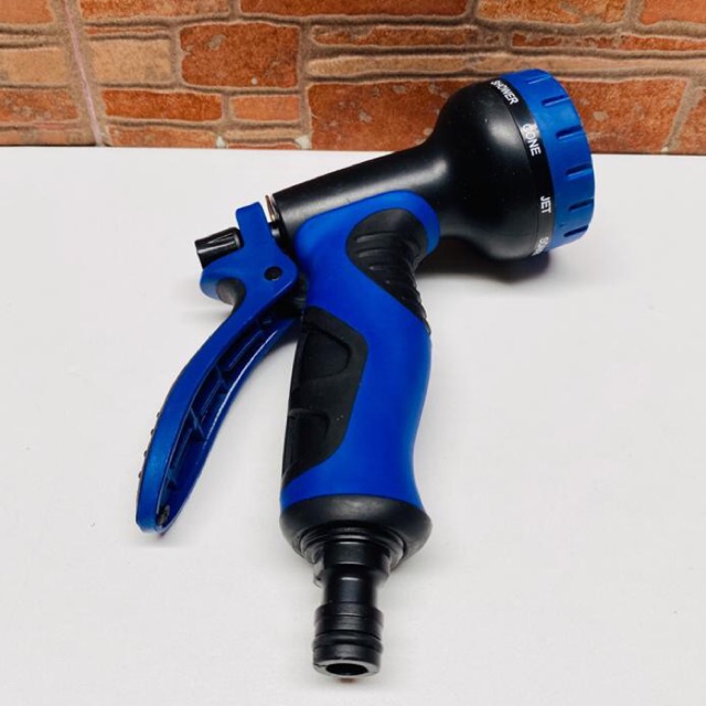 Semprotan Air Tembak XPTOOL 006 HD - 9 posisi gg pvc karet Spray Nozzle Hose Taman Cuci Motor