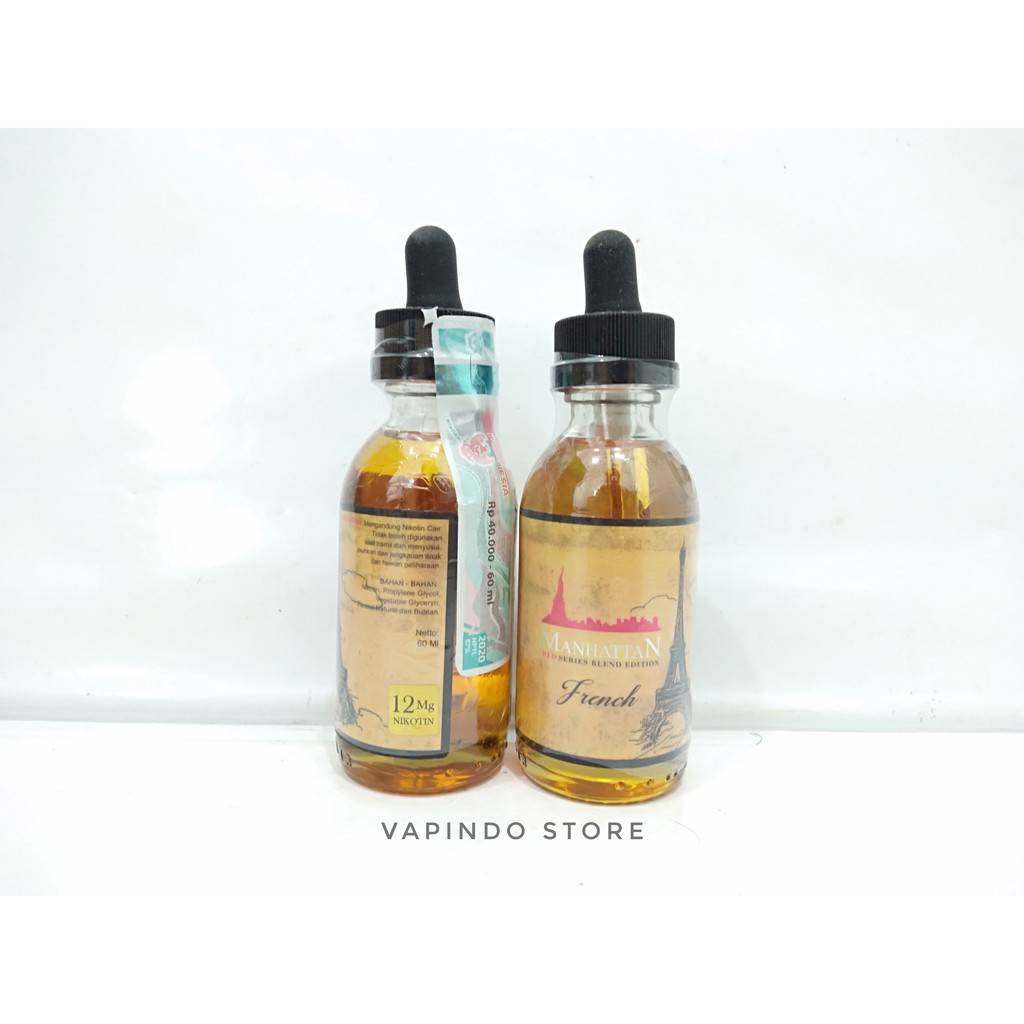 12MG MANHATTAN FRENCH 60ML RUM VANILLA RAISIN CAKE PREMIUM LIQUID VAPE