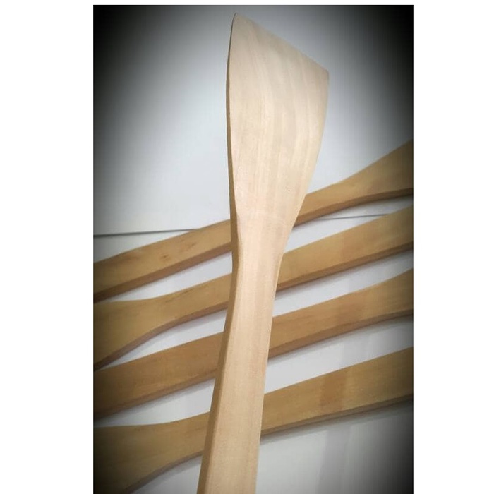 Sutil / Sodet Teflon / Spatula Kayu / Pengaduk Kayu Panjang 30 Cm