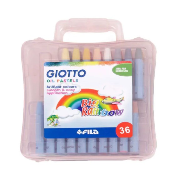 

GIOTTO OIL PASTEL CASE 36 COLOURS