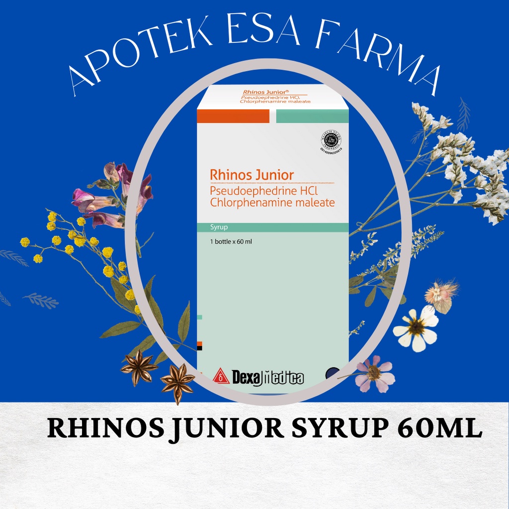 

RHINOS JUNIOR SYRUP 60 ML