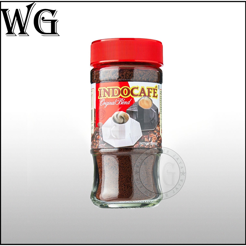 

KOPI ORIGINAL KOPI HITAM ASLI INDOCAFE ORIGINAL BLEND 100GR BOTOL