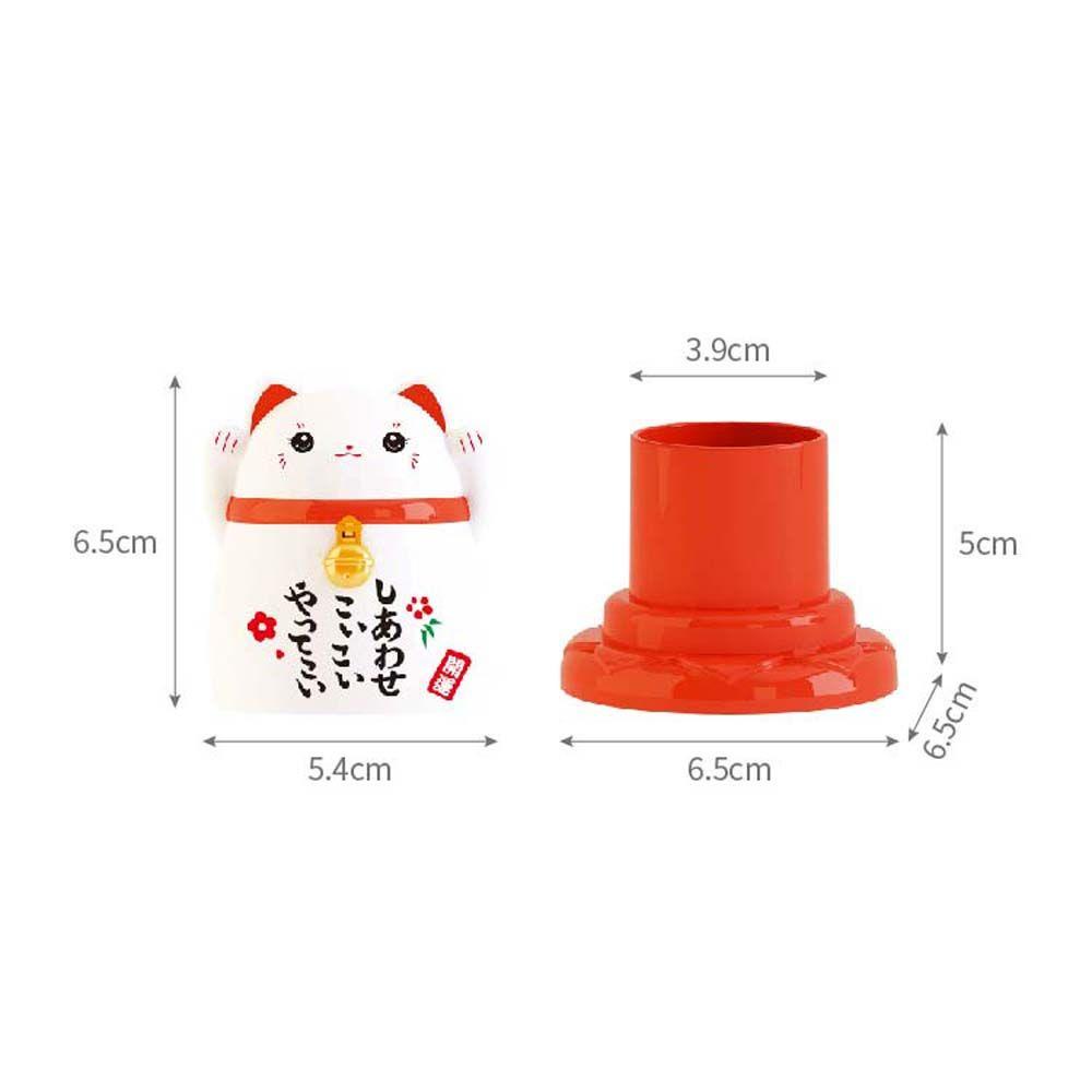 Rebuy Tempat Tusuk Gigi Kartun Jepang Organizer Dekorasi Meja Lucky Cat High Quality Dispenser