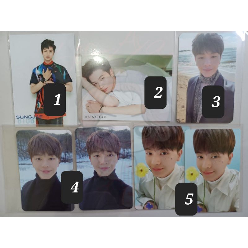 Yook Sungjae Photocard