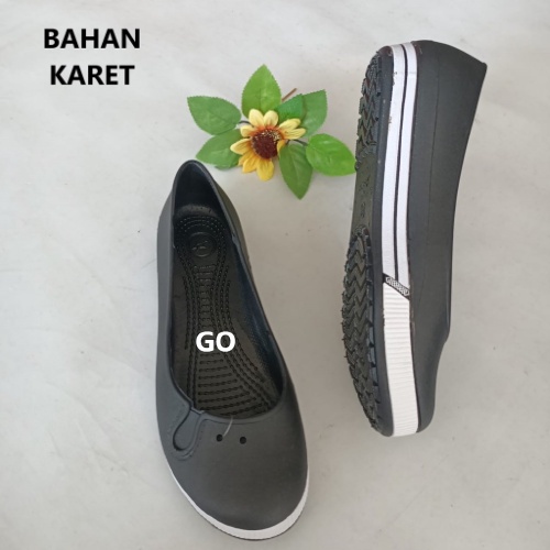 sogo ATT ABL 455 Sepatu Karet Wanita Santai Slip On Anti Air Lentur Nyaman Kuat Ringan