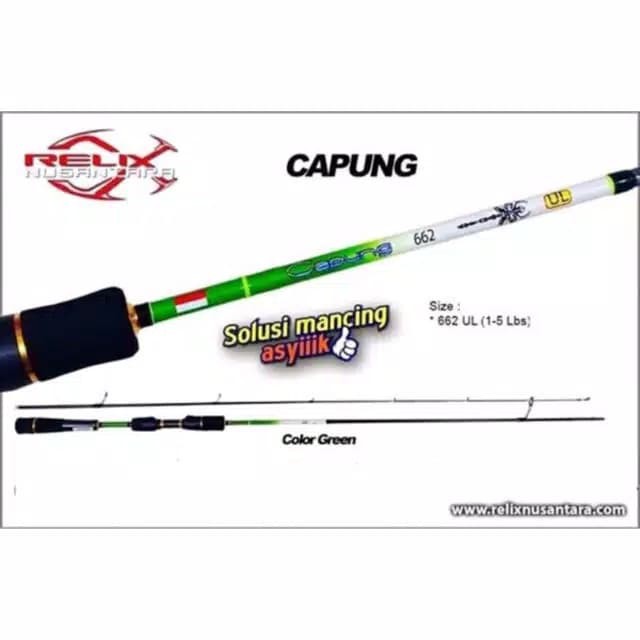 MURAH  Joran Capung 1-5 lb 662 Relix nusantara