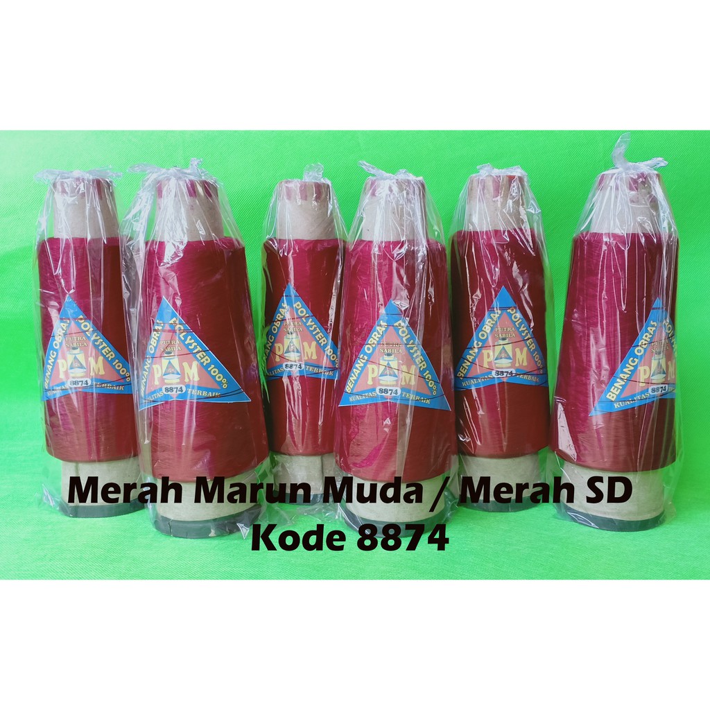 Benang Obras Warna Katalog 3 polyester 150/48