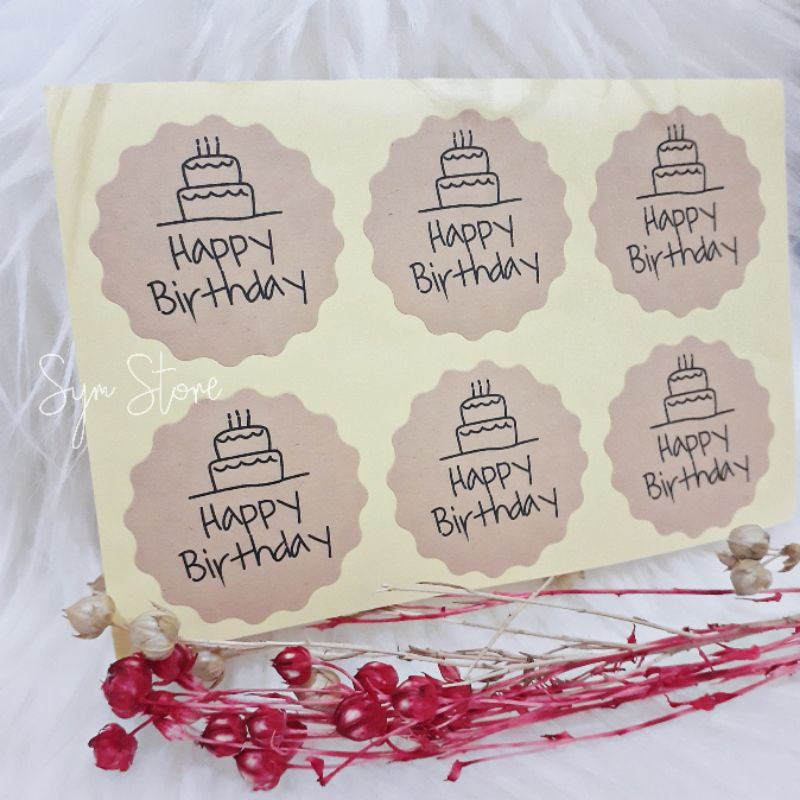 

Stiker Happy Birthday | Stiker Mini | Stiker HBD
