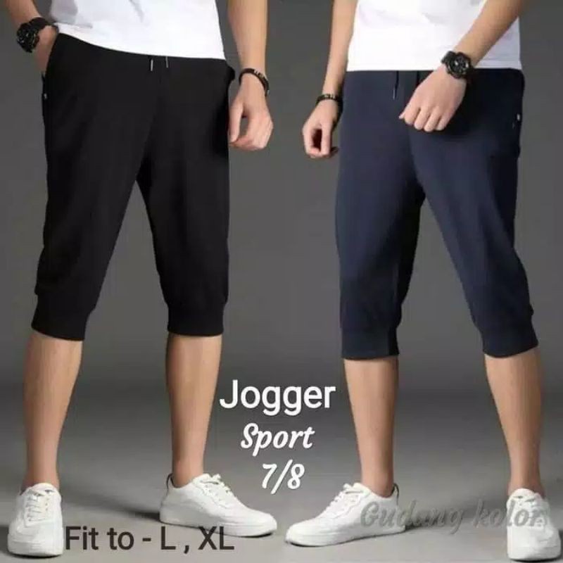 NarziJogger Sport CELANA PENDEK3/4 JOGER PENTS SPORT PRIA WANITA