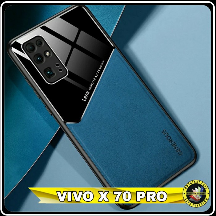 Casing Vivo X 70 Pro Soft Hard Case Plexiglass Kulit Glass Vivo X70Pro