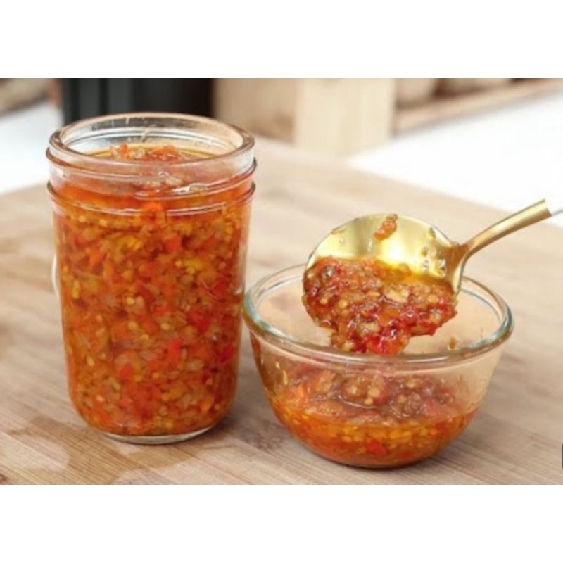 

sambel bawang/sambel geprek dapur linnadin kemasan 150 ml